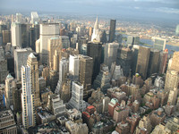 Northeast Manhattan from Empire State Building