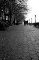 Battery Park in the Fog